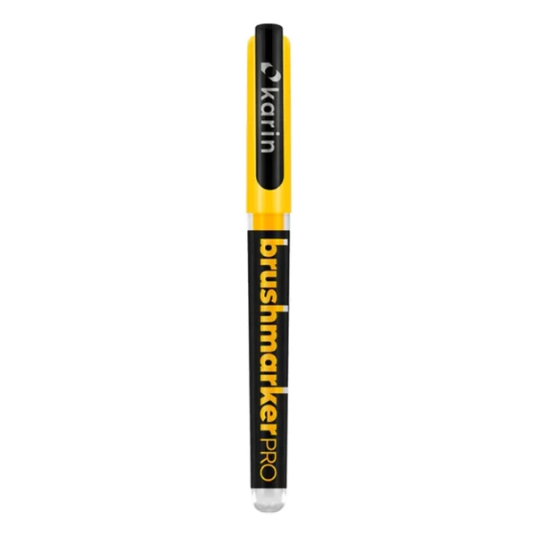 Karin brushmarker pro met dop van de kleur neon canary (0229)