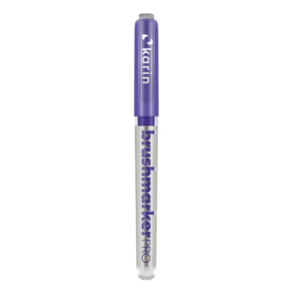 Karin brushmarker pro met dop van de kleur pale violet (247)