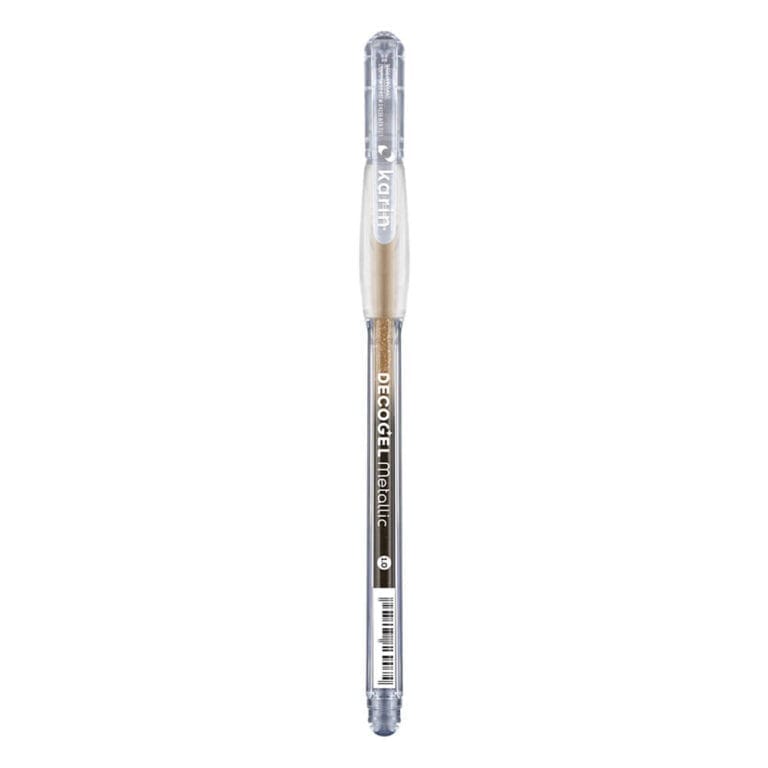 Karin decogel gelpen van de kleur metallic gold (303)