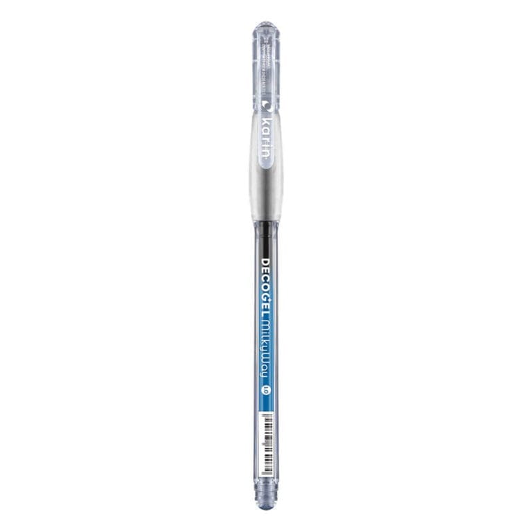 Karin decogel gelpen van de kleur milky way black (210)