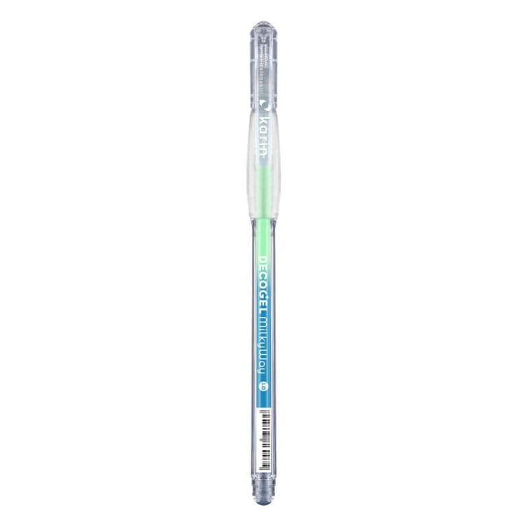 Karin decogel gelpen van de kleur milky way green (203)