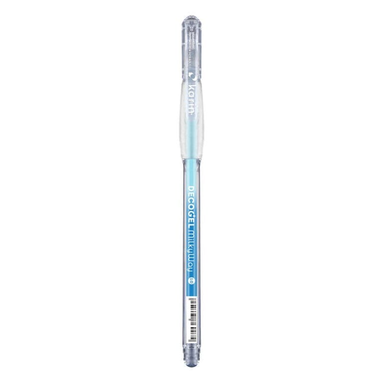 Karin decogel gelpen van de kleur milky way s. blue (202)