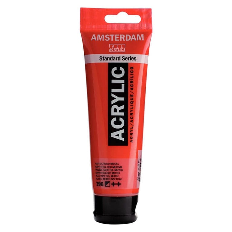 Tube Talens Amsterdam Acrylverf - Naftolrood (396)