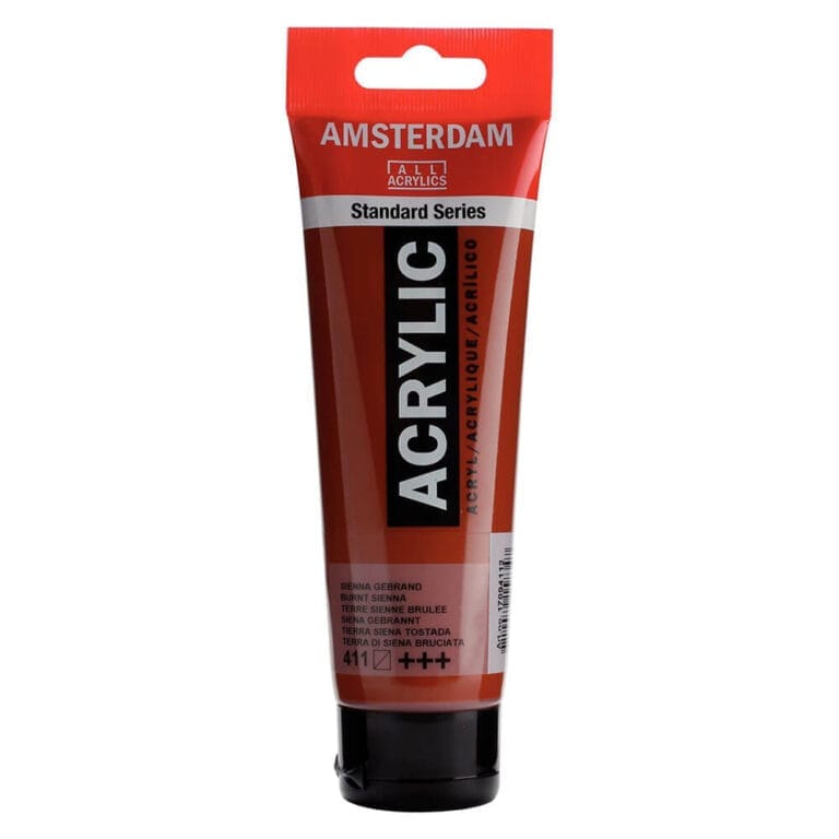 Tube Talens Amsterdam Acrylverf - Sienna Gebrand (411)