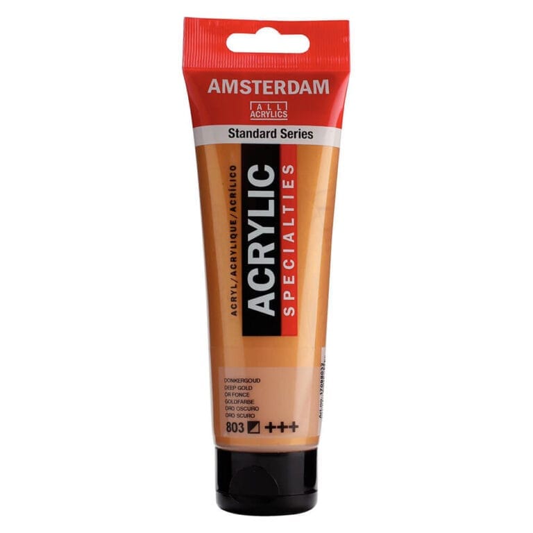 Tube Talens Amsterdam Acrylverf - Donkergoud (803)