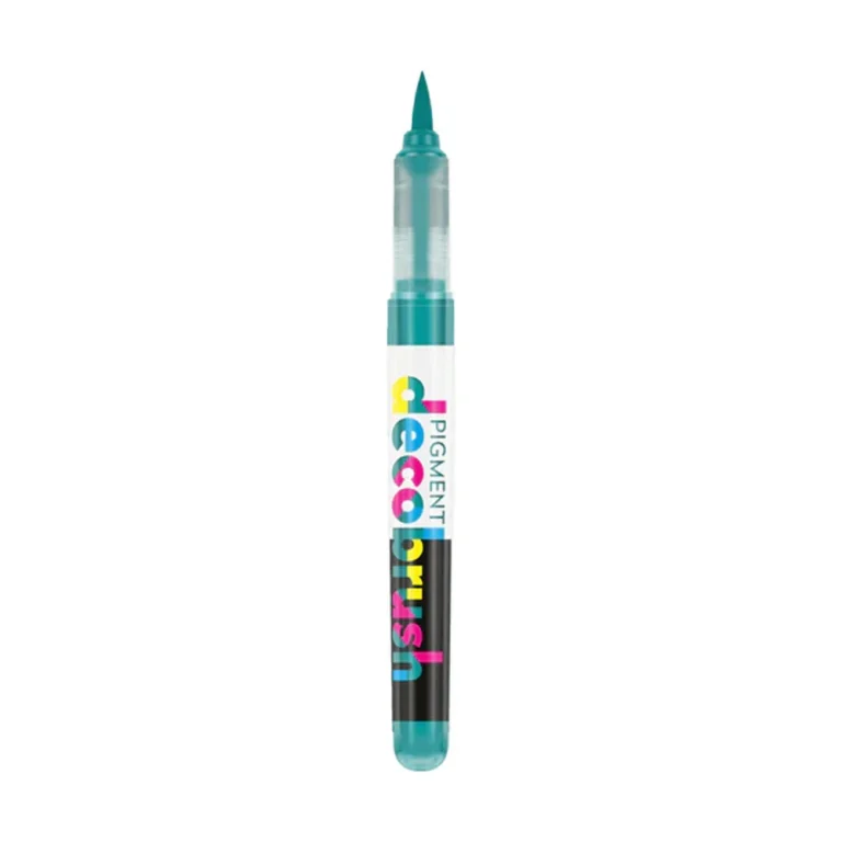 Karin pigment decobrush van de kleur turquoise (3145u)