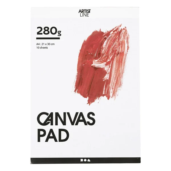 Canvas blok a4 van Artistline