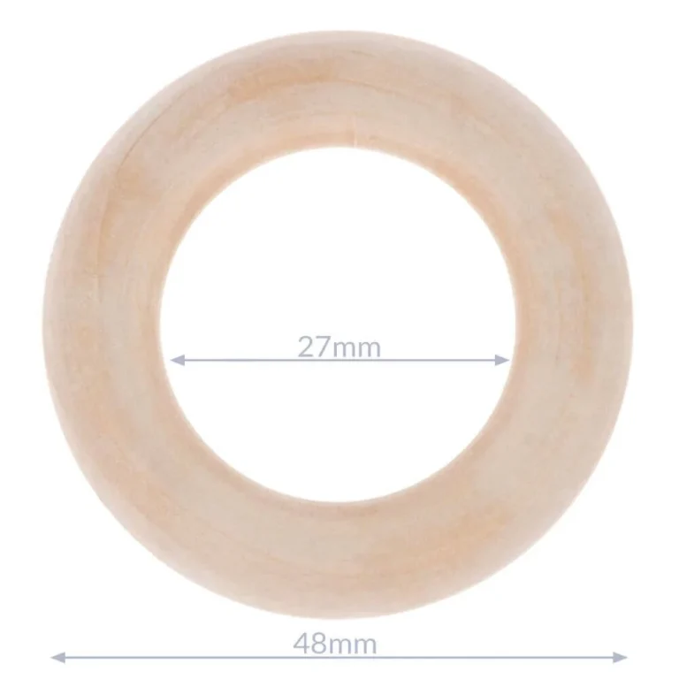 Houten ring 48mm