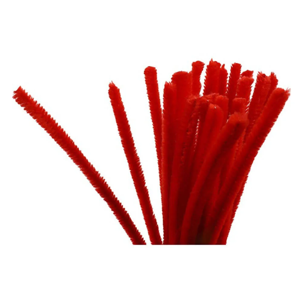 chenilledraad-9mm-rood-25-stuks