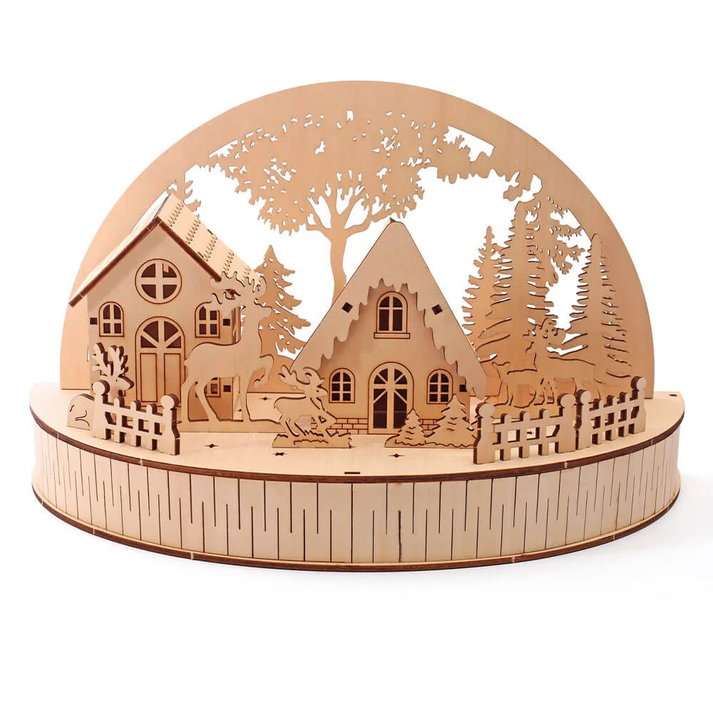 gc-houten-diy-miniatuur-set-besneeuwd-bos-30x15x18-cm